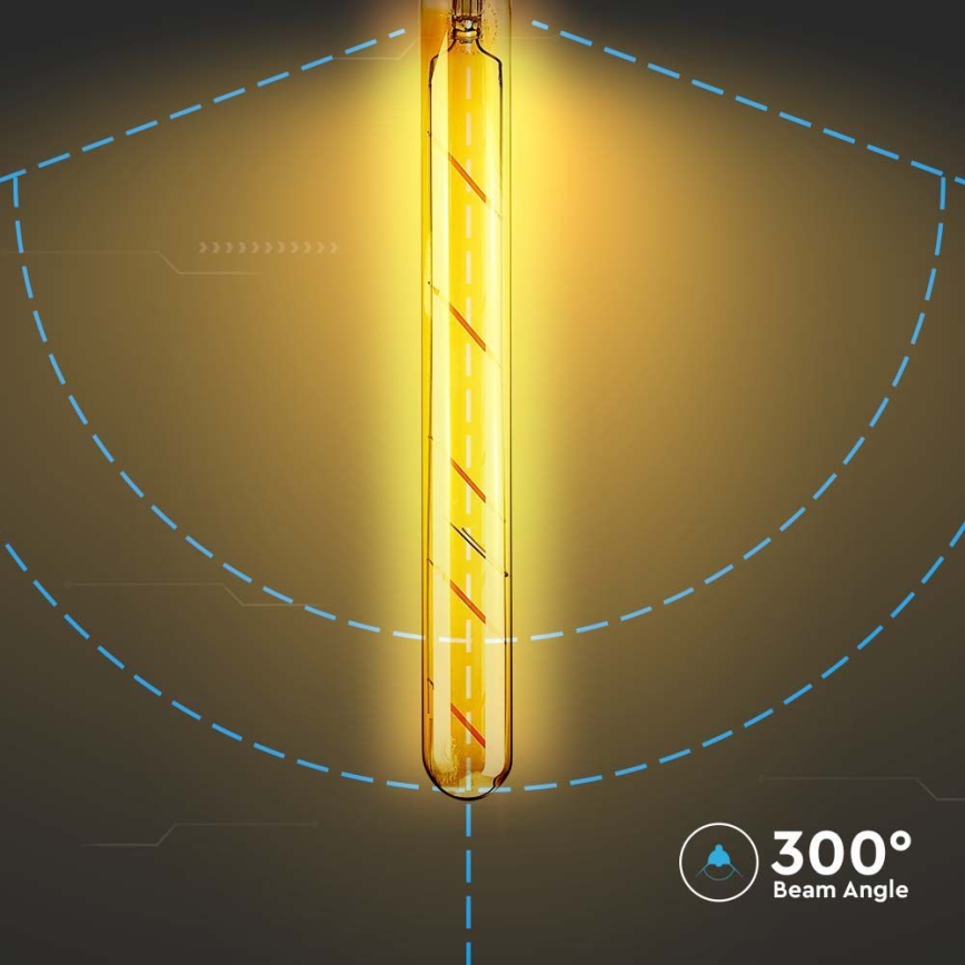 LED Bulb FILAMENT T30 E27/5W/230V 2200K