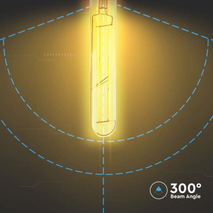 LED Bulb FILAMENT T30 E27/6W/230V 2200K