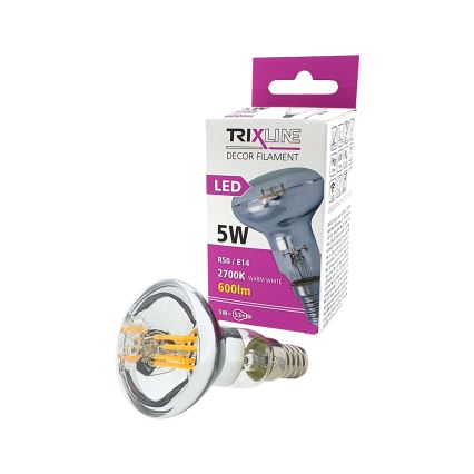 LED Bulb FILAMENT VINTAGE E14/5W/230V 2700K