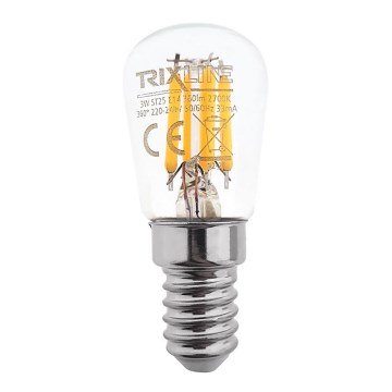 LED Bulb FILAMENT VINTAGE ST25 E14/3W/230V 2700K