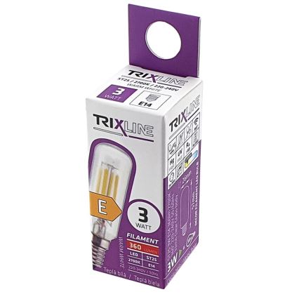 LED Bulb FILAMENT VINTAGE ST25 E14/3W/230V 2700K