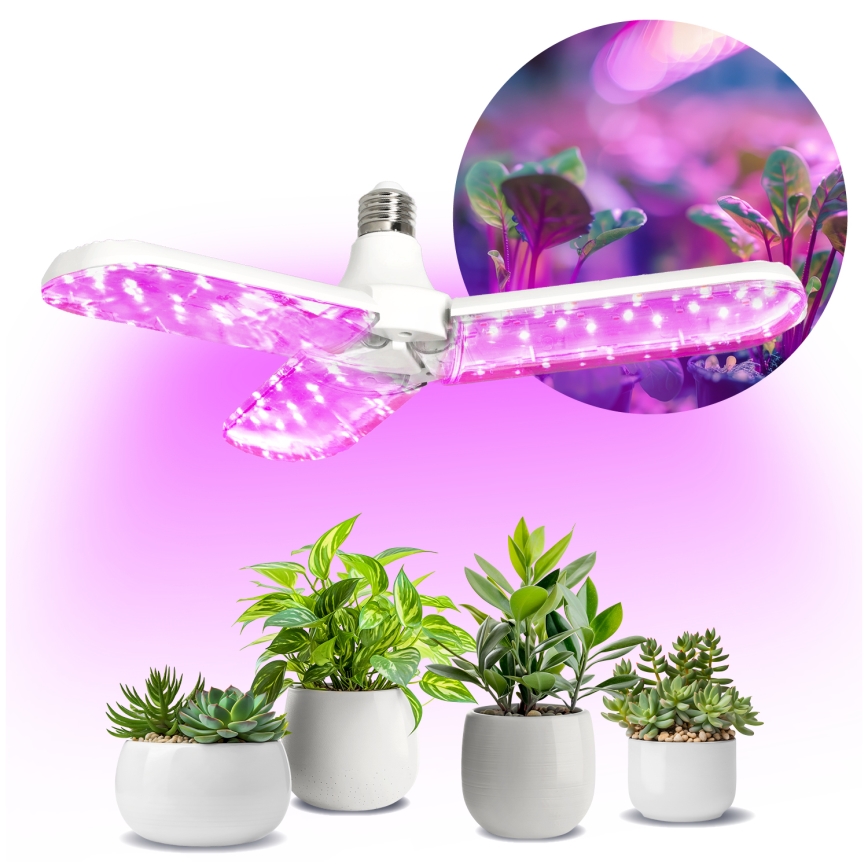 LED Bulb for plant growth PLANTY E27/24W/230V 1200K