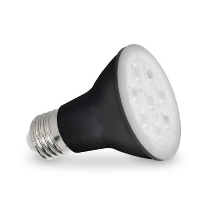 LED Bulb for plant growth PLANTY E27/7W/230V 1200K black