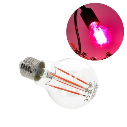 LED Bulb for plant growth PLANTY E27/8W/230V 1200K