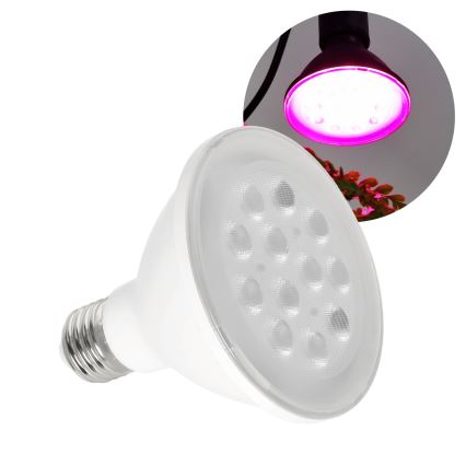 LED Bulb for plant growth PLANTY E27/9W/230V 1200K white