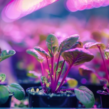 LED Bulb for plant growth VITABLOOM E27/8W/230V 1200K - Brilagi