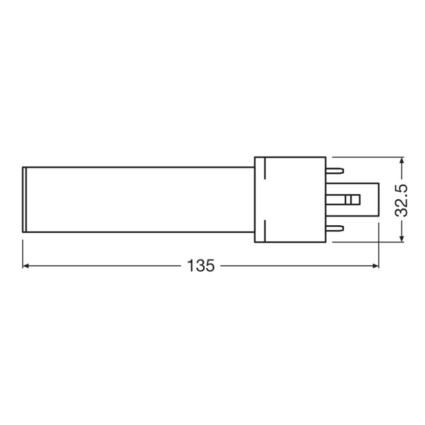 LED Bulb G23/3,5W/230V 4000K - Osram