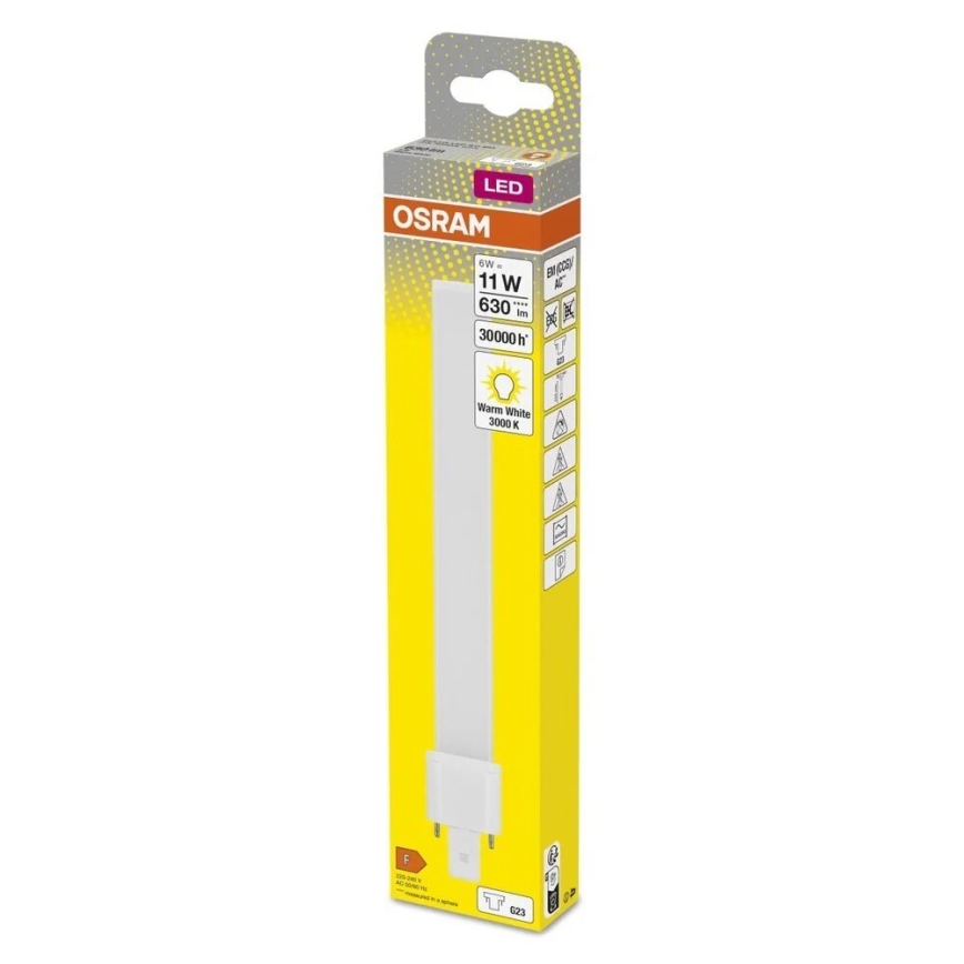 LED Bulb G23/6W/230V 3000K - Osram
