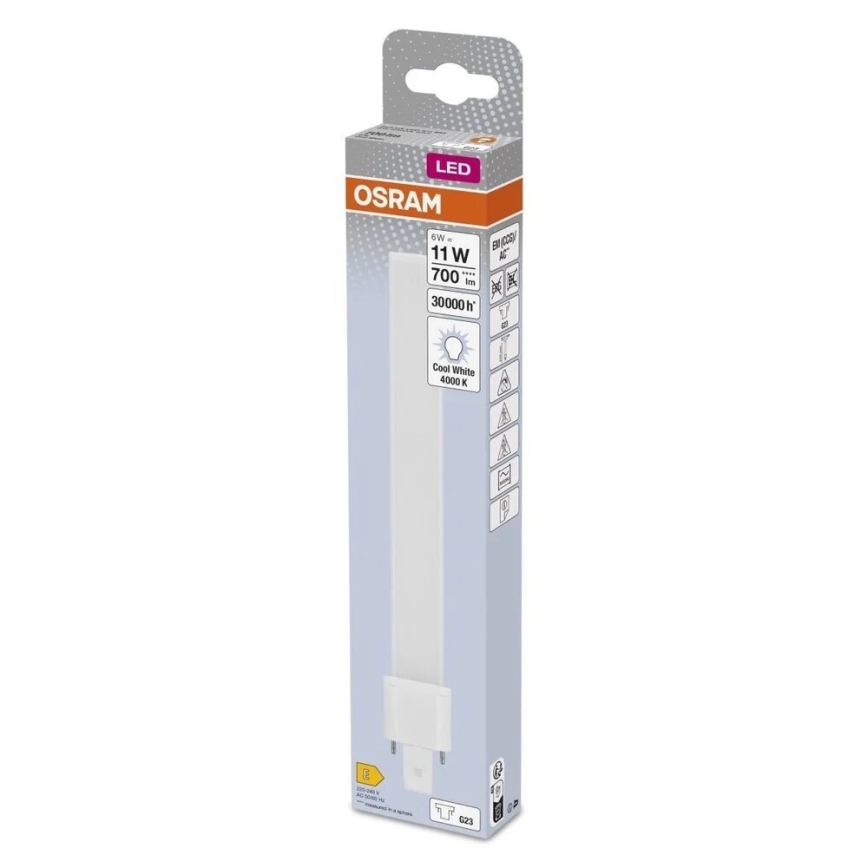 LED Bulb G23/6W/230V 4000K - Osram