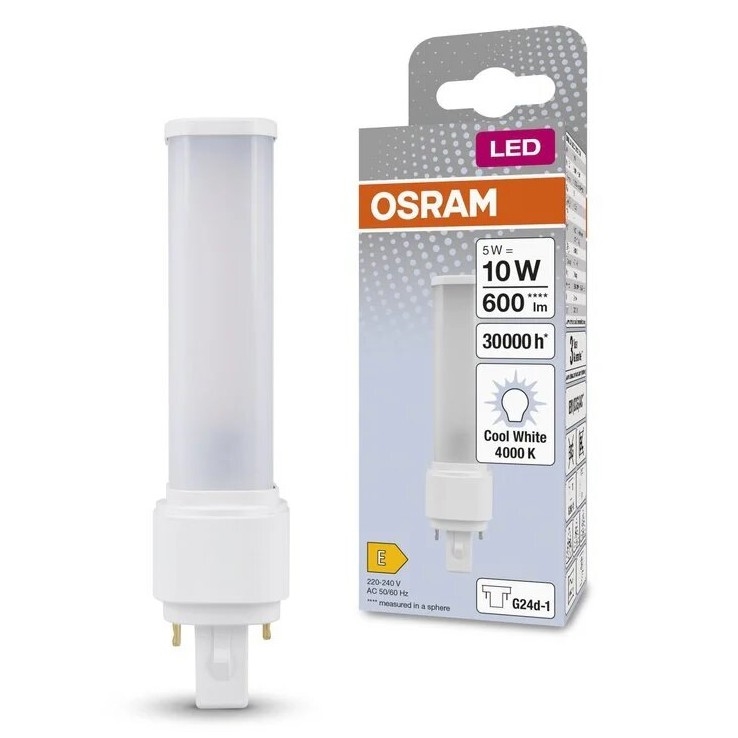 LED Bulb G24d-1/5W/230V 4000K - Osram
