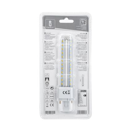 LED bulb G24D-3/12W/230V 4000K - Aigostar