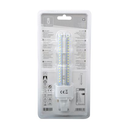 LED Bulb G24D-3/12W/230V 6500K - Aigostar