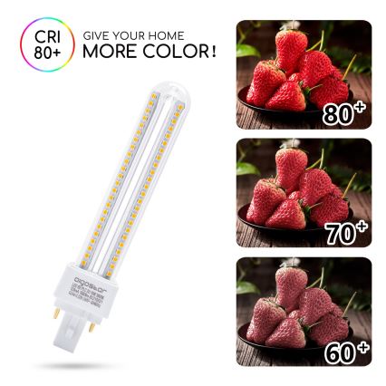 LED Bulb G24D-3/15W/230V 3000K - Aigostar
