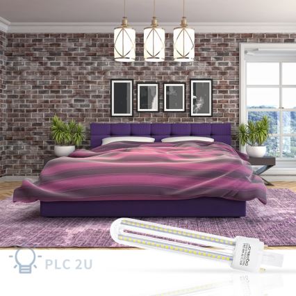 LED Bulb G24D-3/15W/230V 6500K - Aigostar