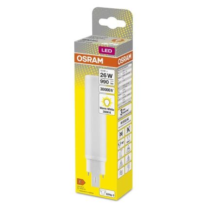LED Bulb G24q-3/10W/230V 3000K - Osram