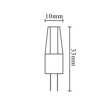LED Bulb G4/1,5W/12V 4000K