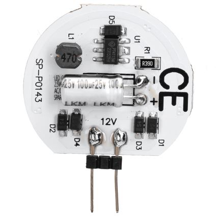 LED Bulb G4/2,5W/12V 6500K - Aigostar