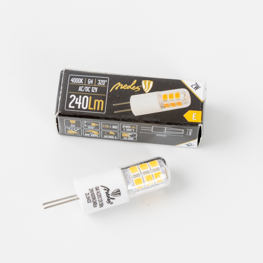 LED Bulb G4/2W/12V 4000K