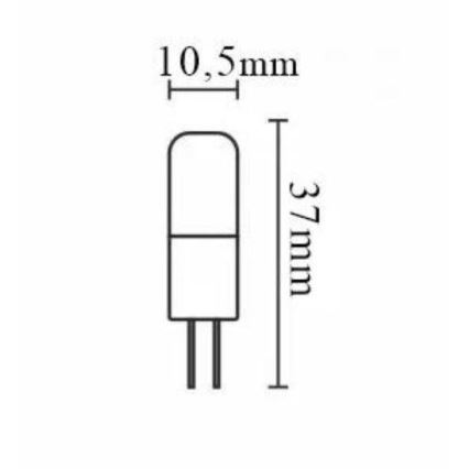 LED Bulb G4/2W/12V 4000K