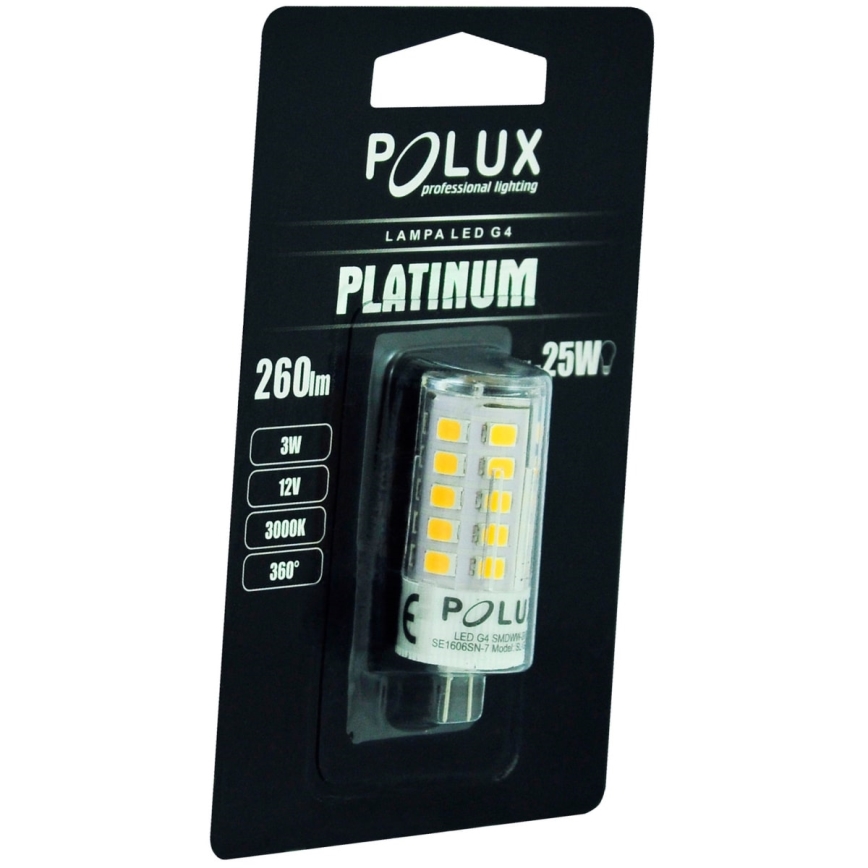 LED bulb G4/3W/12V 3000K