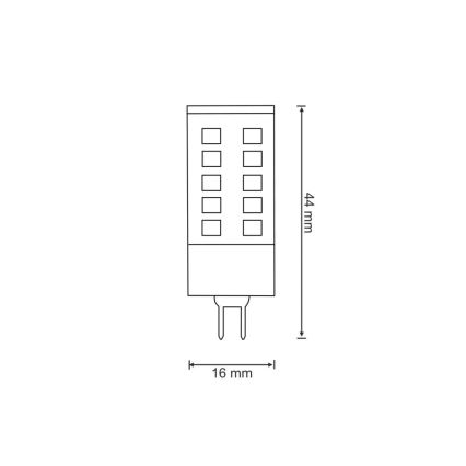 LED bulb G4/3W/12V 6500K