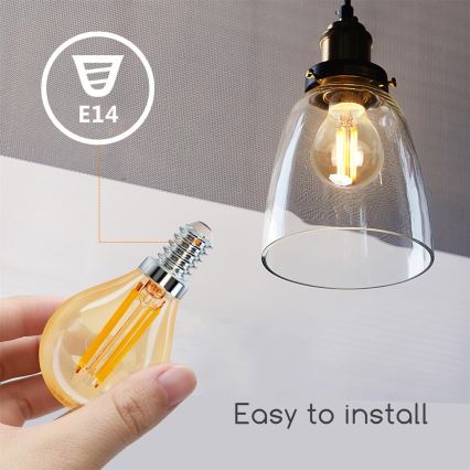 LED bulb G45 E14/4W/230V 2200K - Aigostar