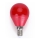 LED Bulb G45 E14/4W/230V red - Aigostar