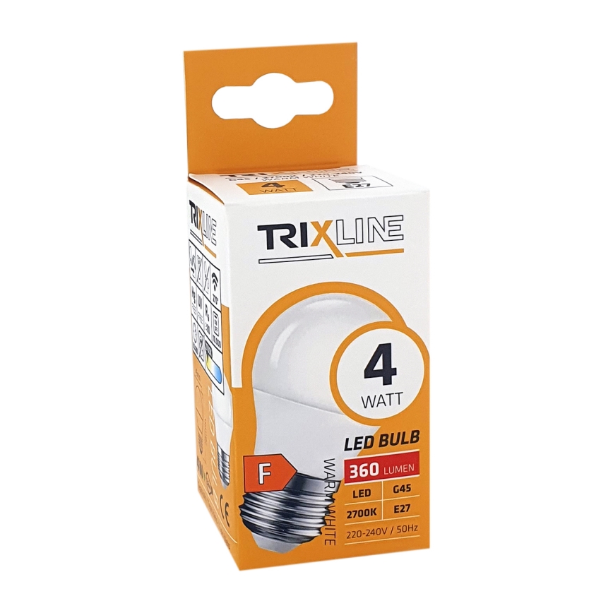 LED Bulb G45 E27/4W/230V 2700K