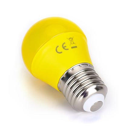 LED Bulb G45 E27/4W/230V yellow - Aigostar