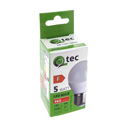 LED Bulb G45 E27/5W/230V 4200K