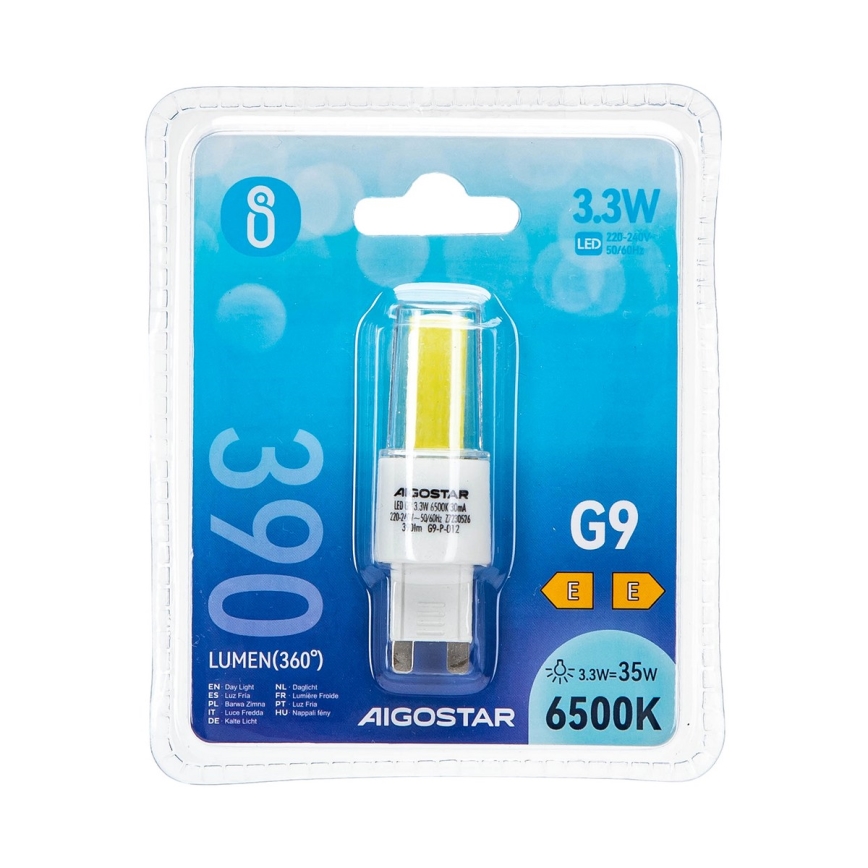 LED Bulb G9/3,3W/230V 6500K - Aigostar