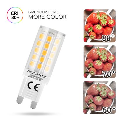 LED Bulb G9/3W/230V 3000K - Aigostar