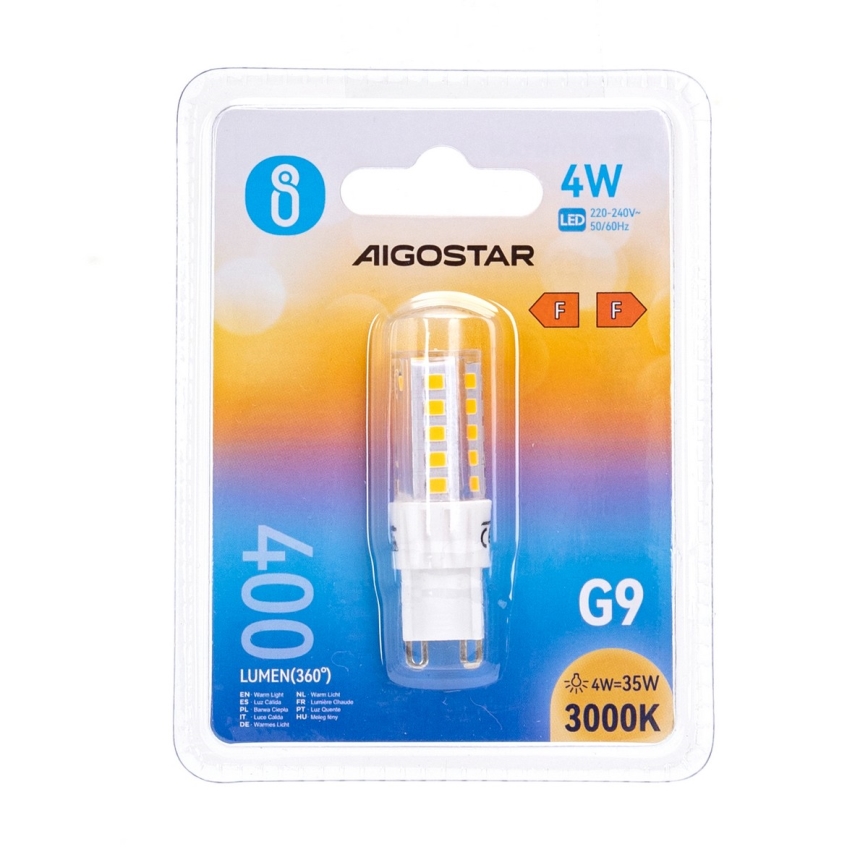 LED Bulb G9/4W/230V 3000K - Aigostar