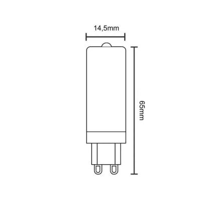 LED Bulb G9/4W/230V 4000K