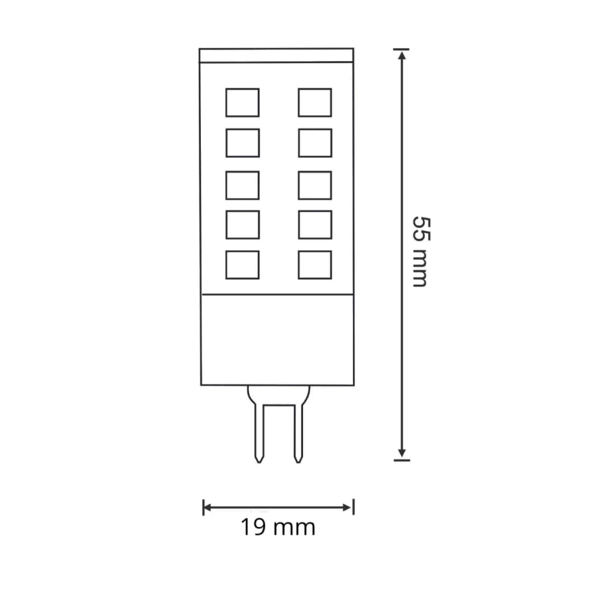 LED Bulb G9/4W/230V 4000K