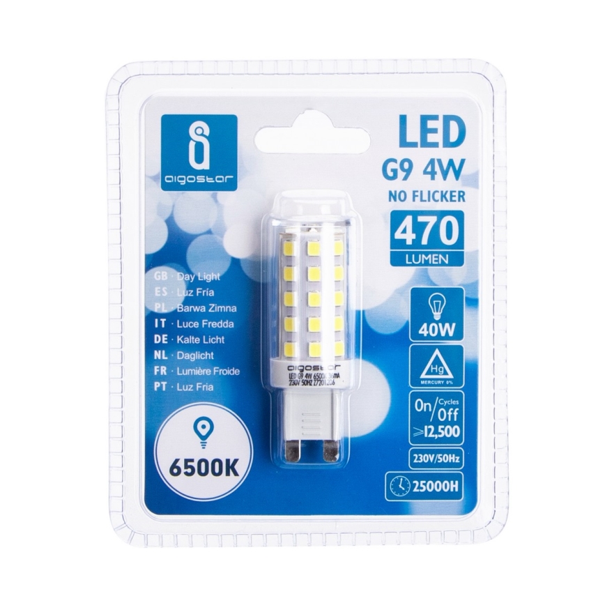 LED Bulb G9/4W/230V 6500K - Aigostar