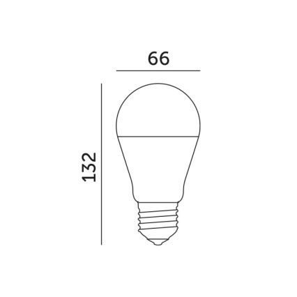 LED Bulb GS E27/22W/230V 4000K