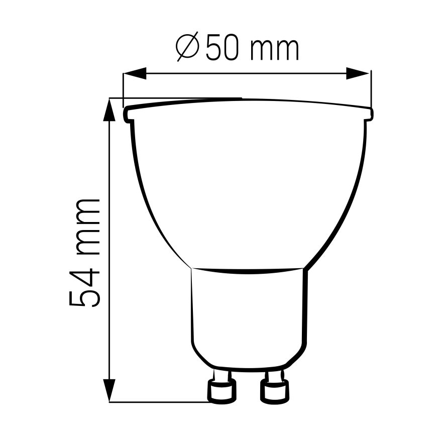 LED Bulb GU10/4,5W/230V 4000K