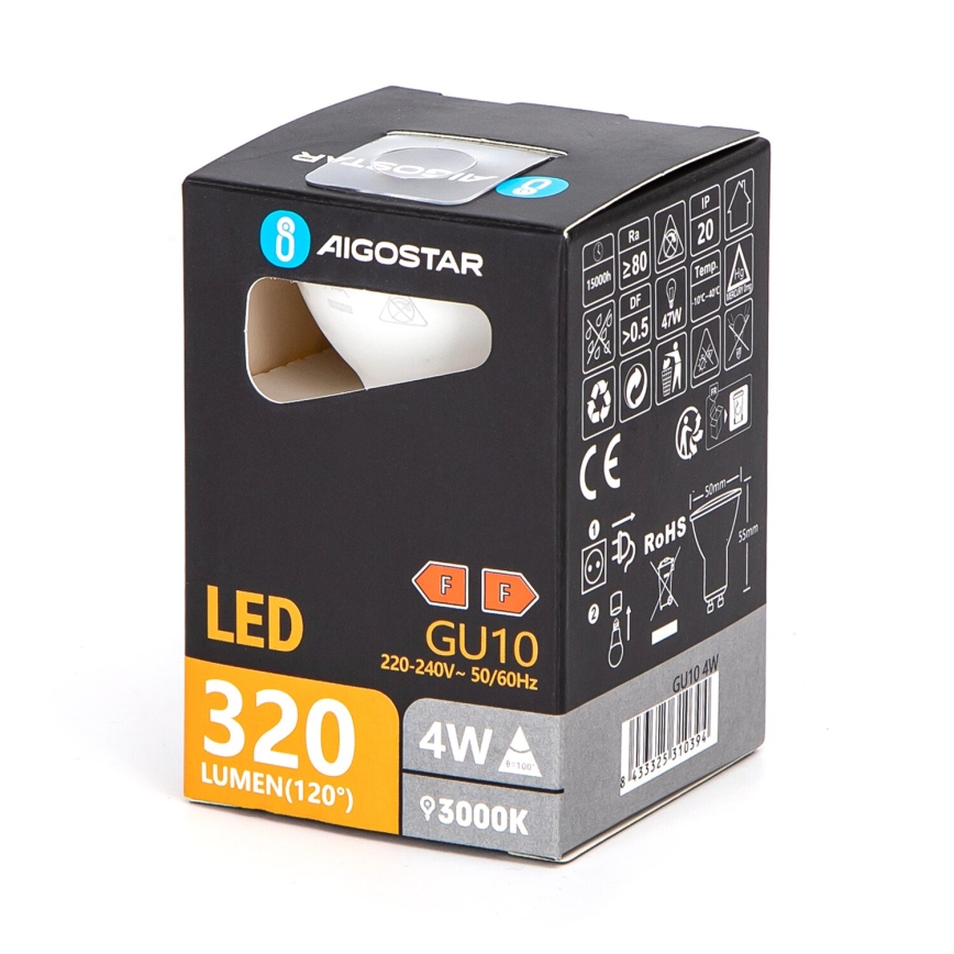 LED Bulb GU10/4W/230V 3000K - Aigostar