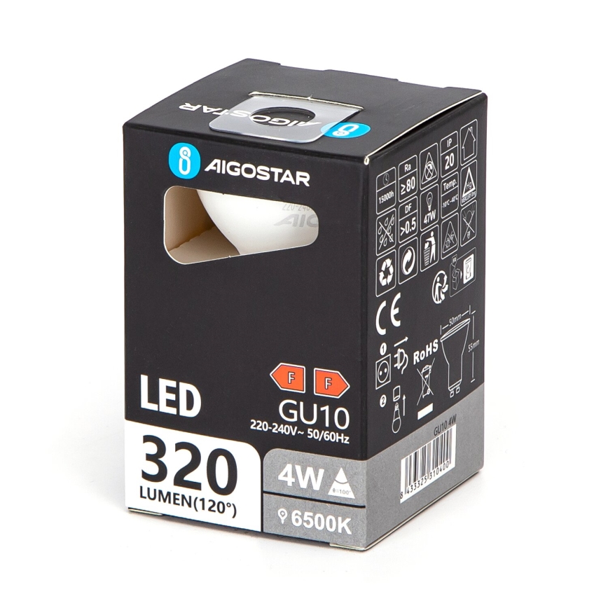 LED Bulb GU10/4W/230V 6500K - Aigostar