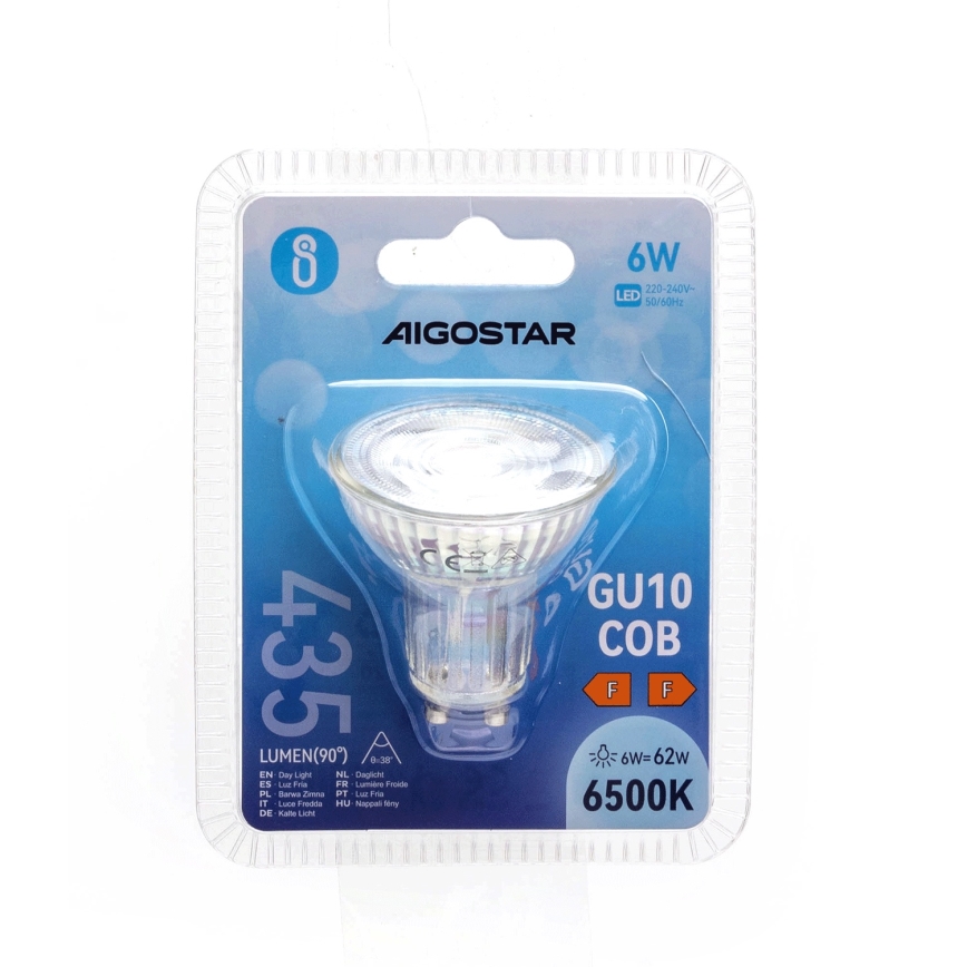 LED Bulb GU10/6W/230V 6500K - Aigostar