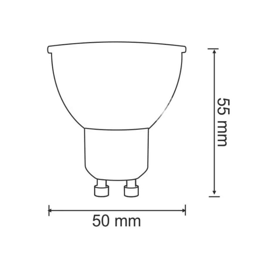 LED Bulb GU10/7W/230V 3000K