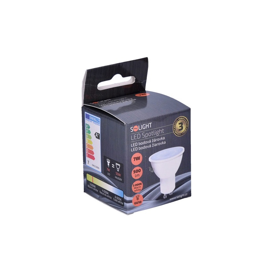 LED bulb GU10/7W/230V 3000K