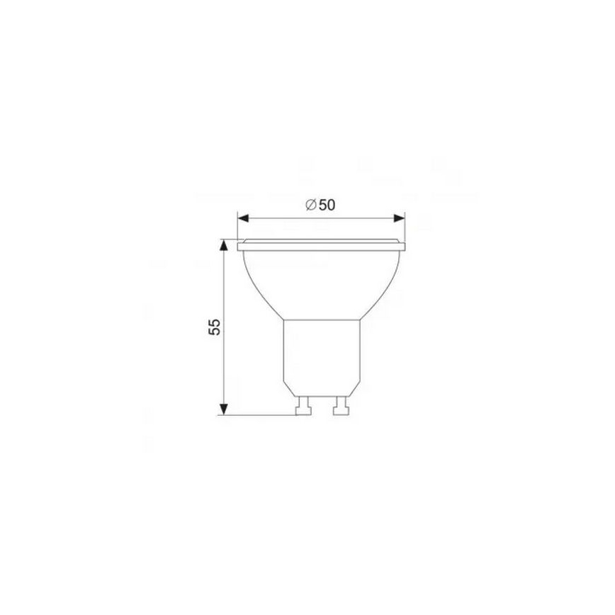 LED Bulb GU10/7W/230V 4000K