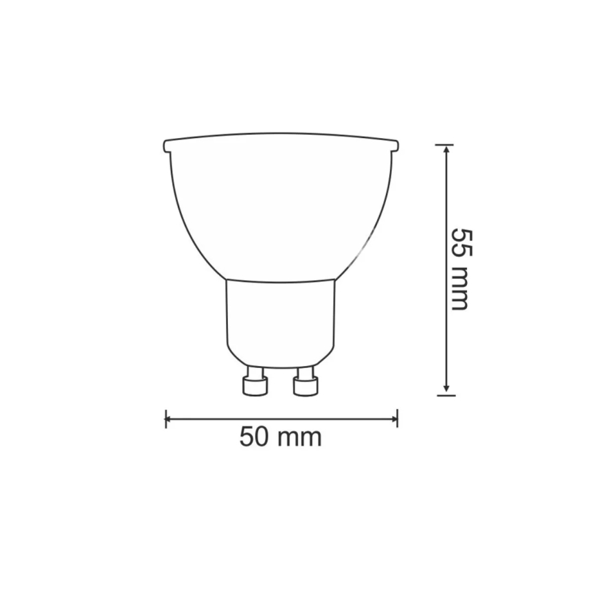 LED Bulb GU10/7W/230V 4000K