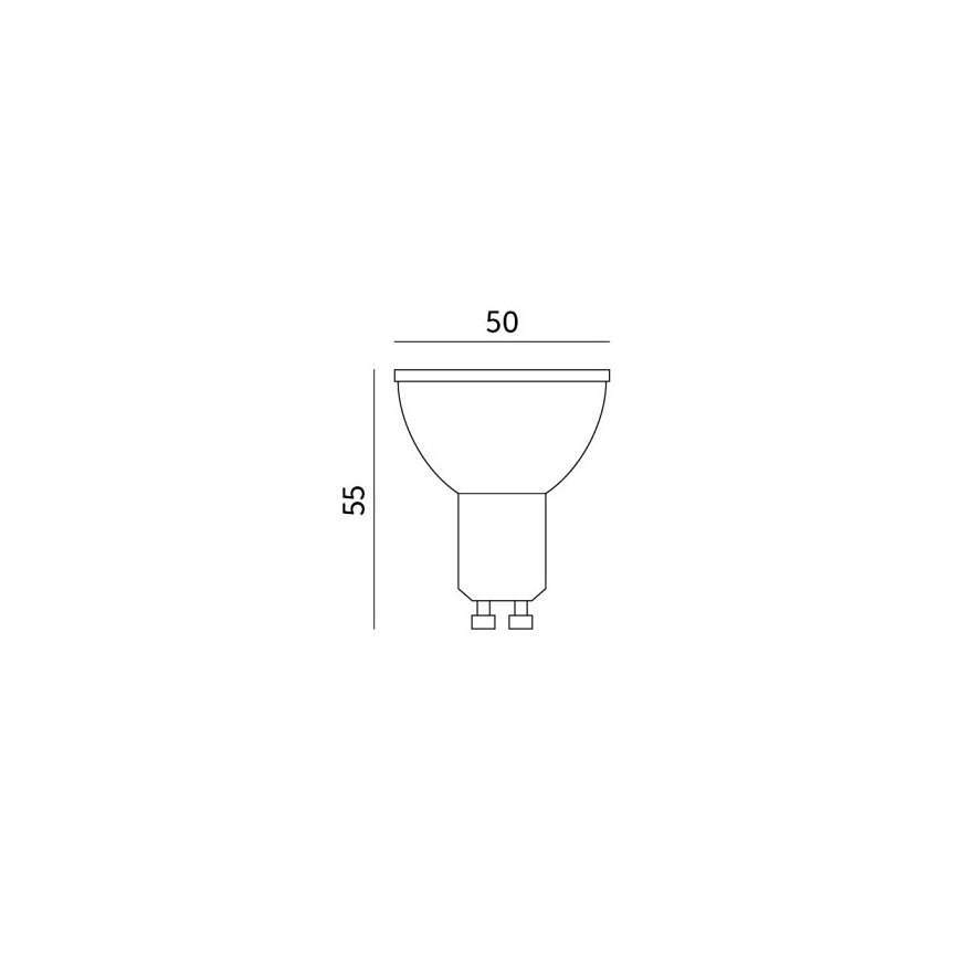 LED Bulb GU10/8,5W/230V 3000K