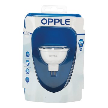 LED Bulb GU5,3/5W/12V 2700K - Opple