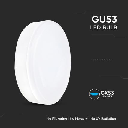 LED Bulb GX53/6.4W/230V 4000K