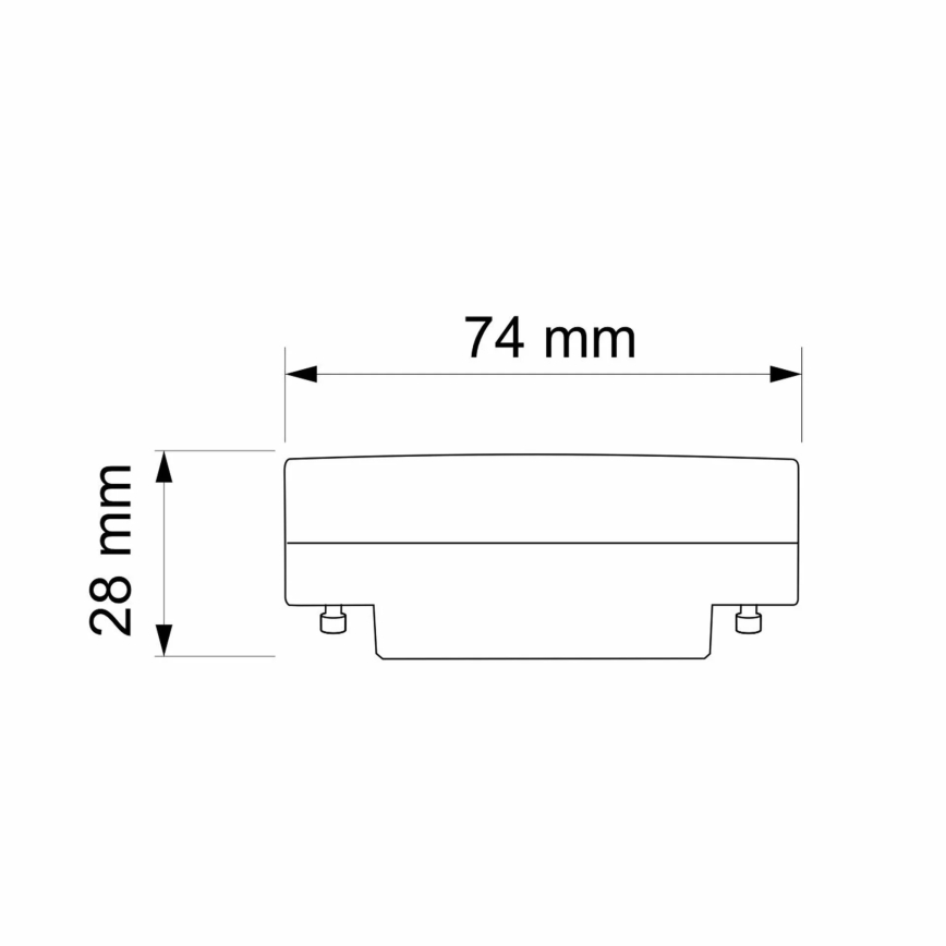 LED Bulb GX53/6W/230V 4000K