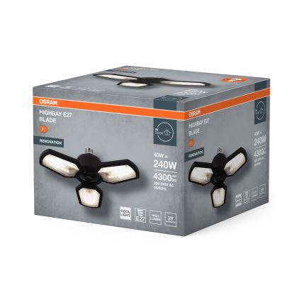 LED Bulb HIGHBAY E27/40W/230V 4000K - Osram